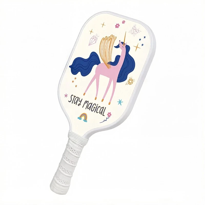 Moderate Friction, Gentle On Hands & Consistent Ball Control Mild Grit Surface Kids Pickleball Paddle factory
