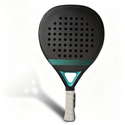 Kabòn Fib Logo Enpresyon Padel Racket